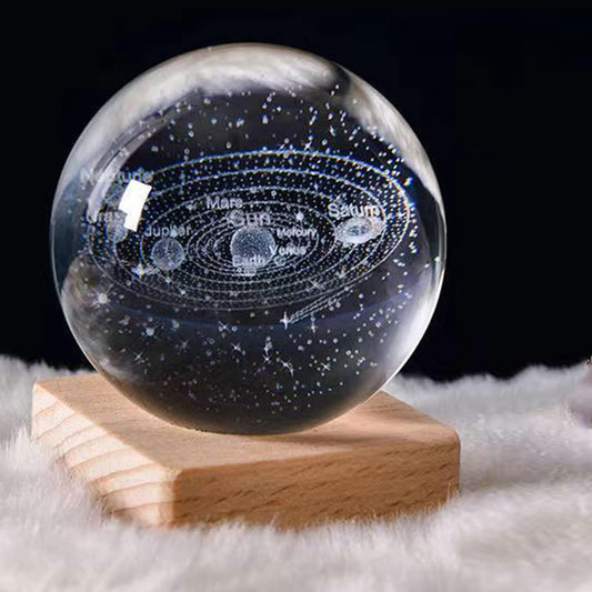 LumaOrbzβ’οΈ 3D Crystal Lamp Ball