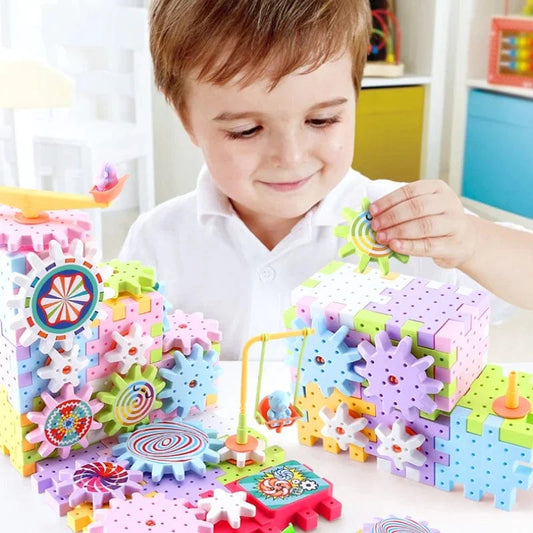 Blockzyβ’οΈ DIY Electric Gear Building Block (101 Pieces)